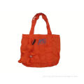 Fashion design notebook nylon bag with handle , light and more color, OEM orders are welcome